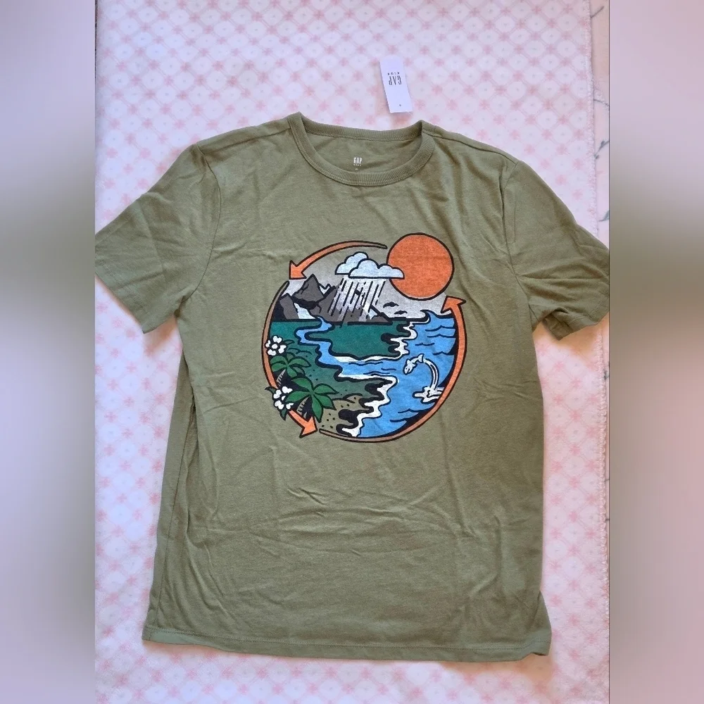Gap Kids XL Graphic T-Shirt – Science Print, BNWT